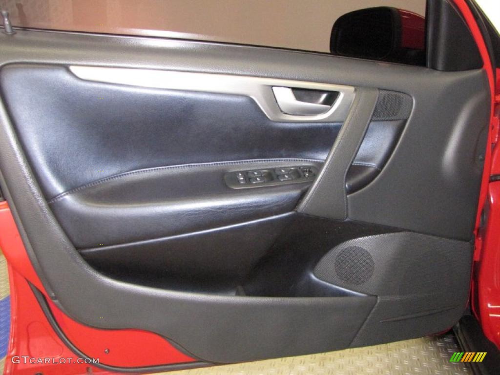 2004 S60 R AWD - Ruby Red Metallic / Nordkap Black/Blue R Metallic photo #14