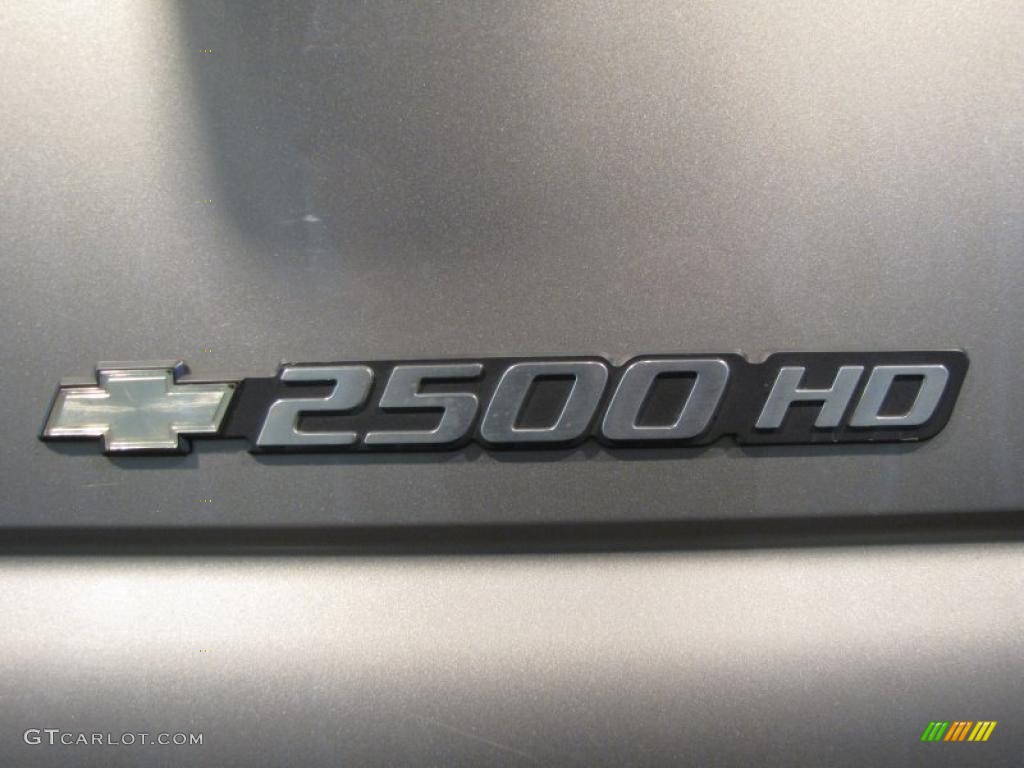 2003 Silverado 2500HD LS Extended Cab 4x4 - Light Pewter Metallic / Dark Charcoal photo #8