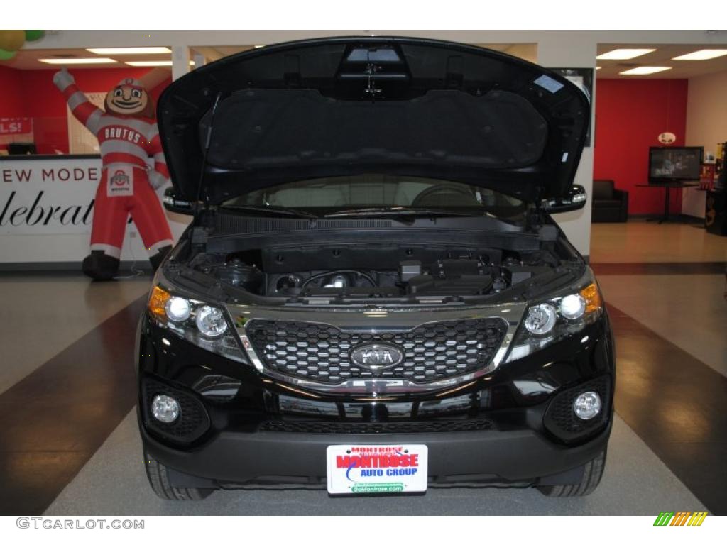 2011 Sorento EX - Ebony Black / Beige photo #25