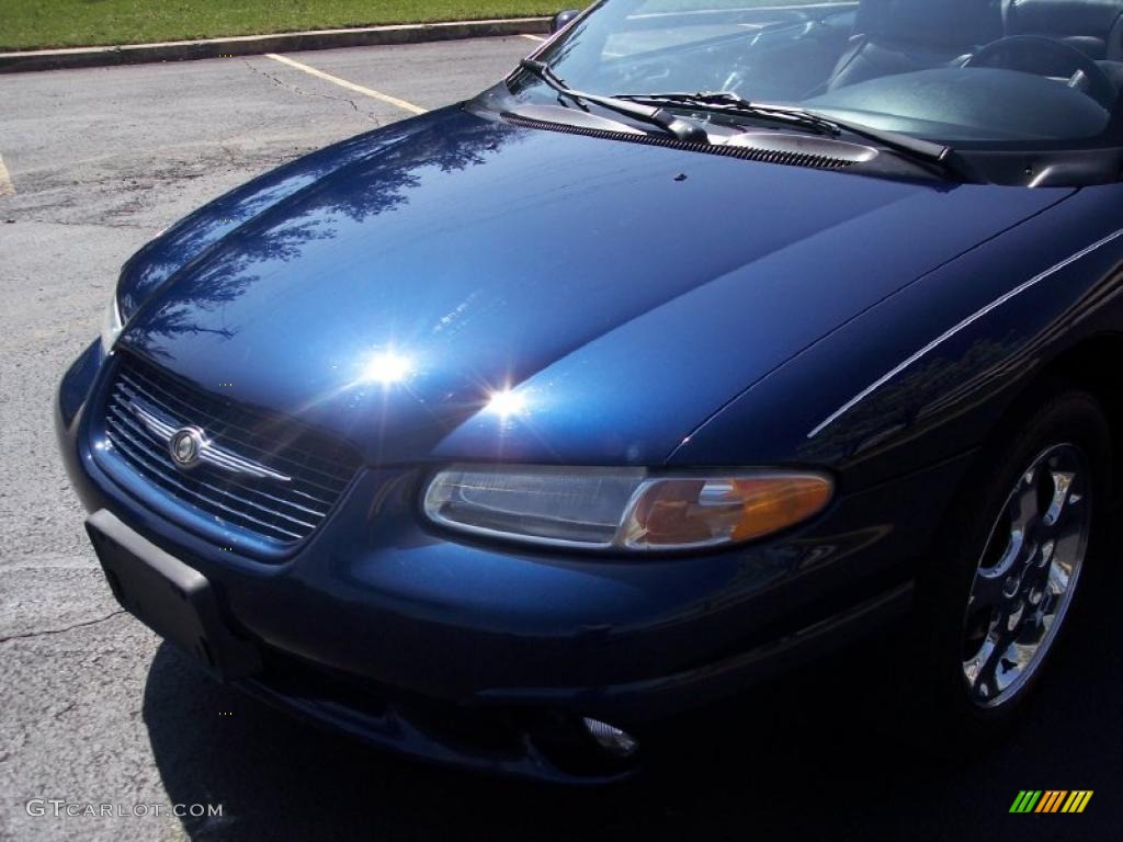 2000 Sebring JXi Convertible - Patriot Blue Pearl / Agate photo #9