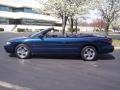 2000 Patriot Blue Pearl Chrysler Sebring JXi Convertible  photo #16