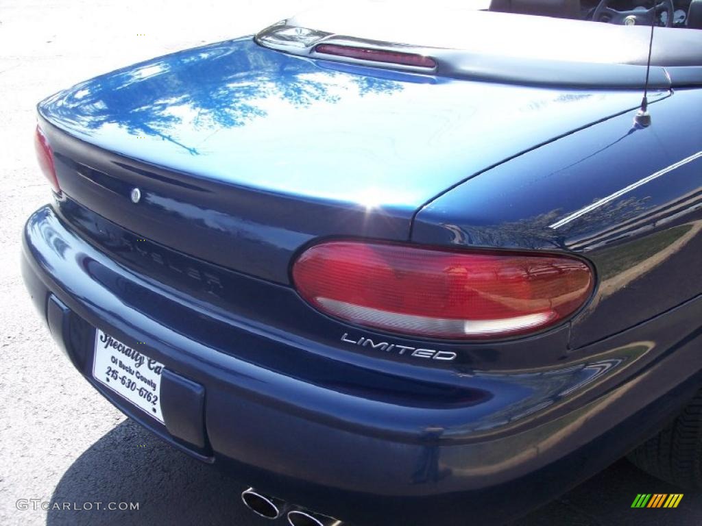 2000 Sebring JXi Convertible - Patriot Blue Pearl / Agate photo #21