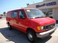 2006 Vermillion Red Ford E Series Van E250 Commercial  photo #2