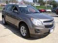 2010 Mocha Steel Metallic Chevrolet Equinox LS  photo #3