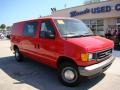 2006 Vermillion Red Ford E Series Van E250 Commercial  photo #28