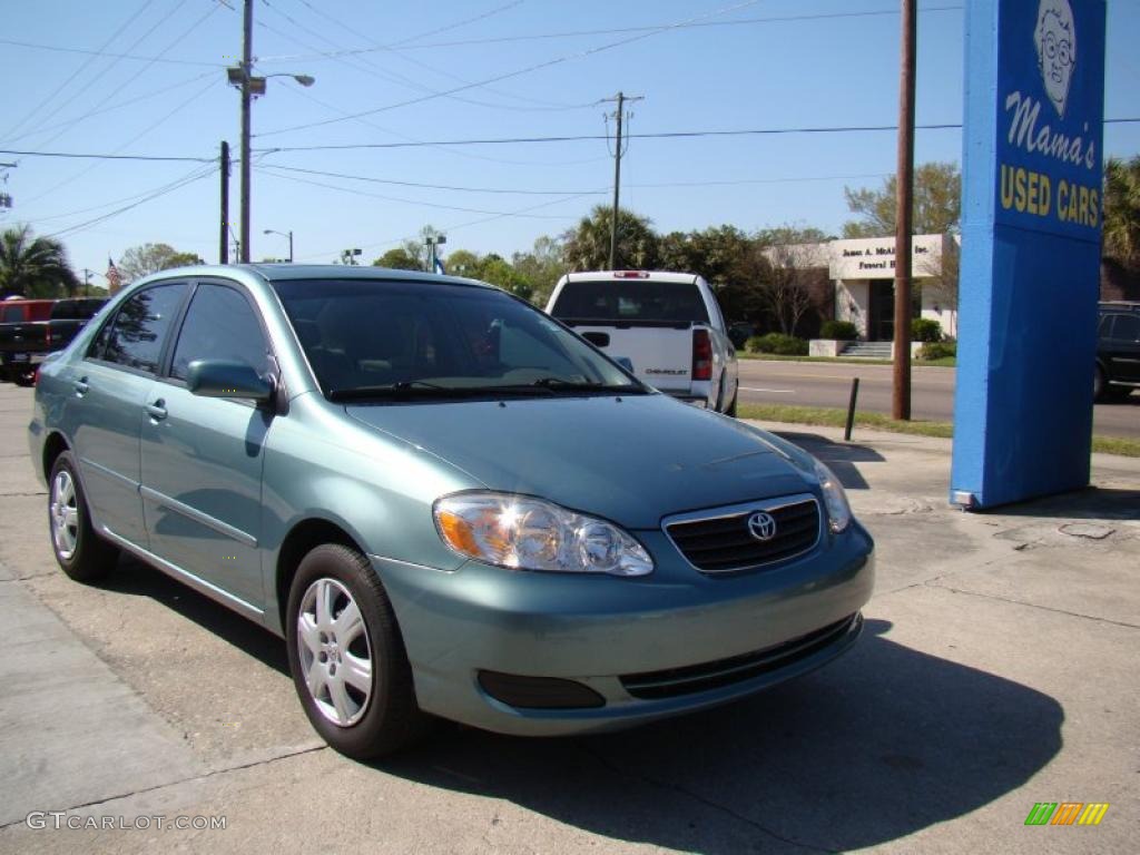 2005 Corolla LE - Cactus Mica / Pebble Beige photo #4