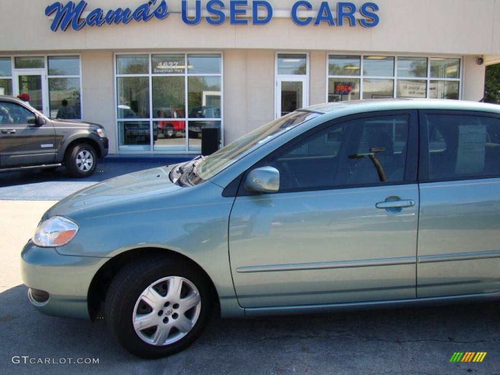 2005 Corolla LE - Cactus Mica / Pebble Beige photo #26