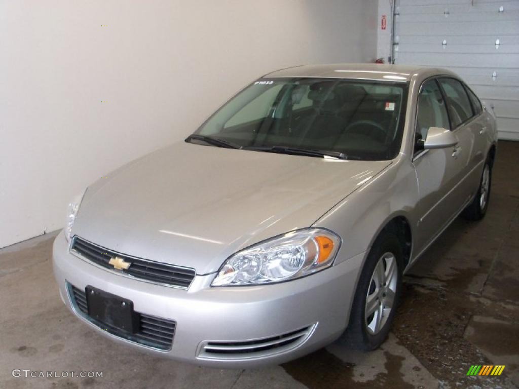 2007 Impala LS - Silverstone Metallic / Ebony Black photo #1