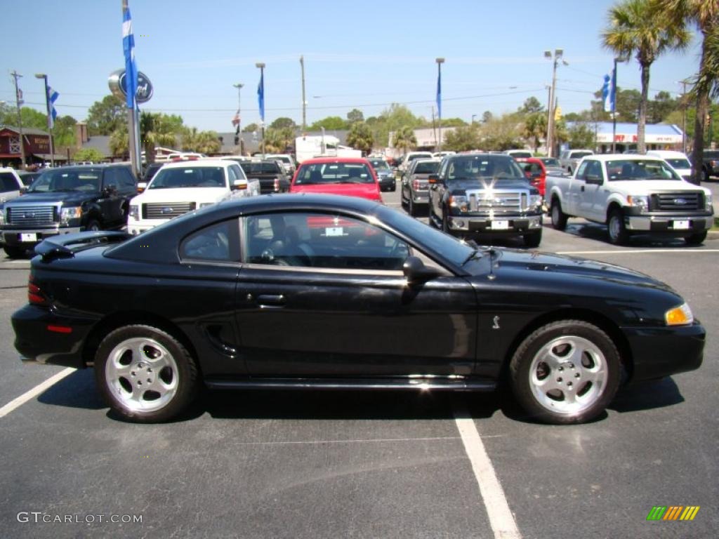 1994 Mustang Cobra Coupe - Black / Black photo #5