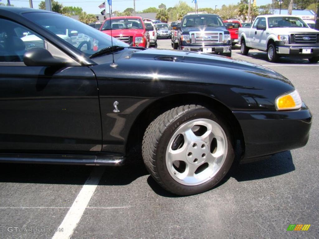 1994 Mustang Cobra Coupe - Black / Black photo #30