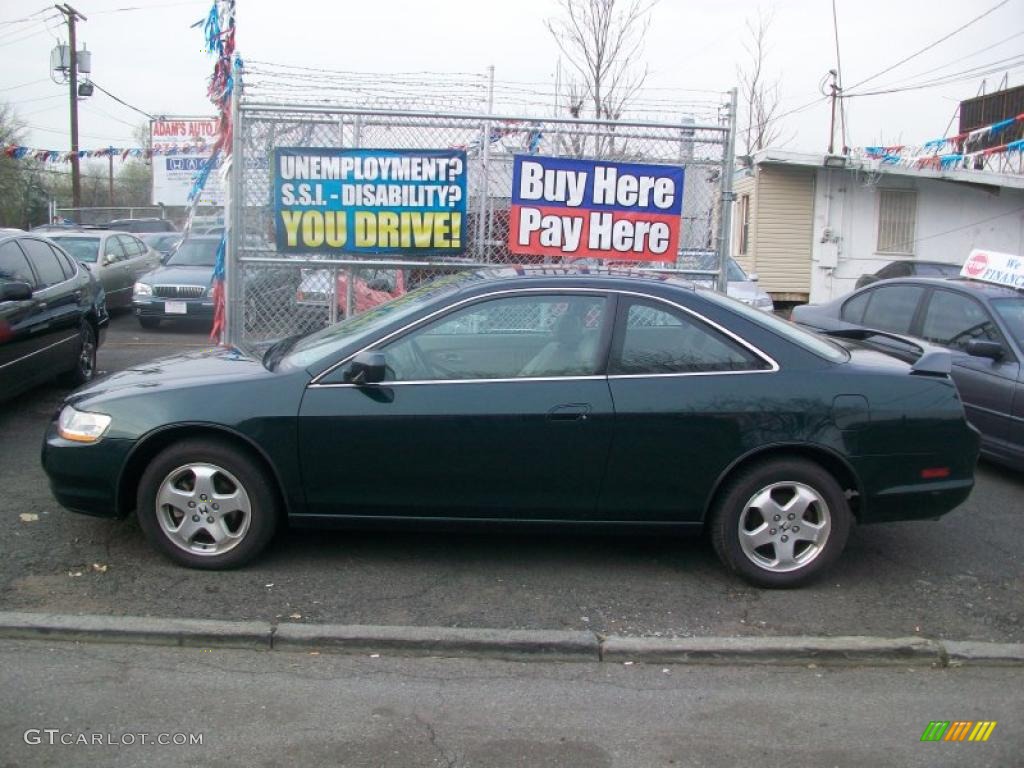 2003 Accord LX Sedan - Noble Green Pearl / Ivory photo #4