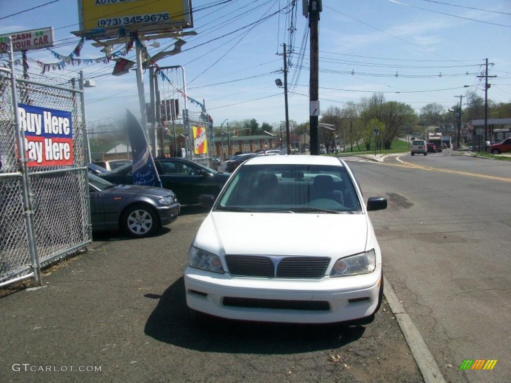 2002 Lancer ES - Innsbruck White / Gray photo #4