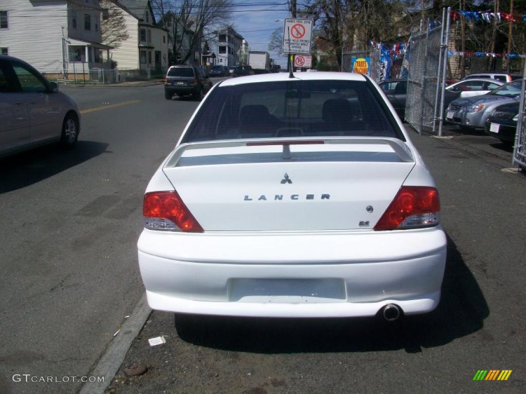 2002 Lancer ES - Innsbruck White / Gray photo #6