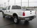 2008 Oxford White Ford F350 Super Duty Lariat Crew Cab 4x4  photo #5