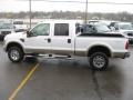 2008 Oxford White Ford F350 Super Duty Lariat Crew Cab 4x4  photo #6