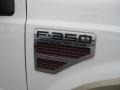 2008 Oxford White Ford F350 Super Duty Lariat Crew Cab 4x4  photo #13