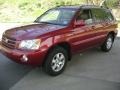 2001 Sundown Red Pearl Toyota Highlander Limited 4WD  photo #1