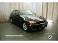 2008 Jet Black BMW 3 Series 328xi Sedan  photo #2