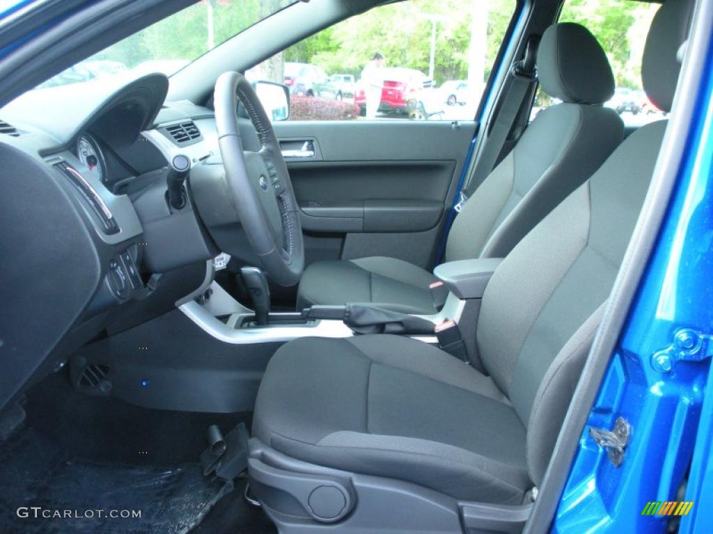 2010 Focus SES Sedan - Blue Flame Metallic / Charcoal Black photo #5
