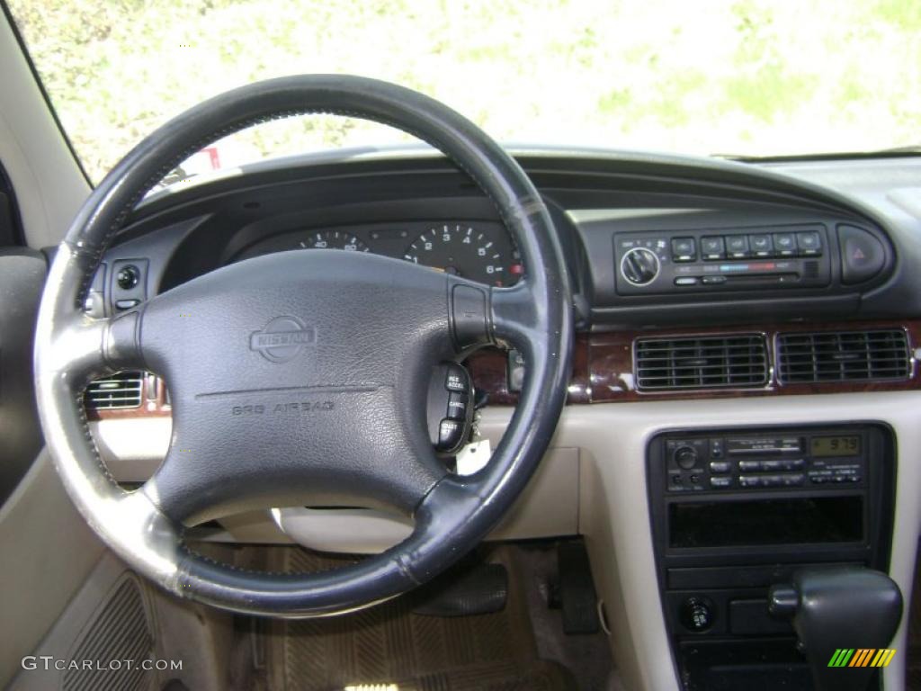 1997 Altima GXE - Blue Emerald Pearl / Gray photo #10