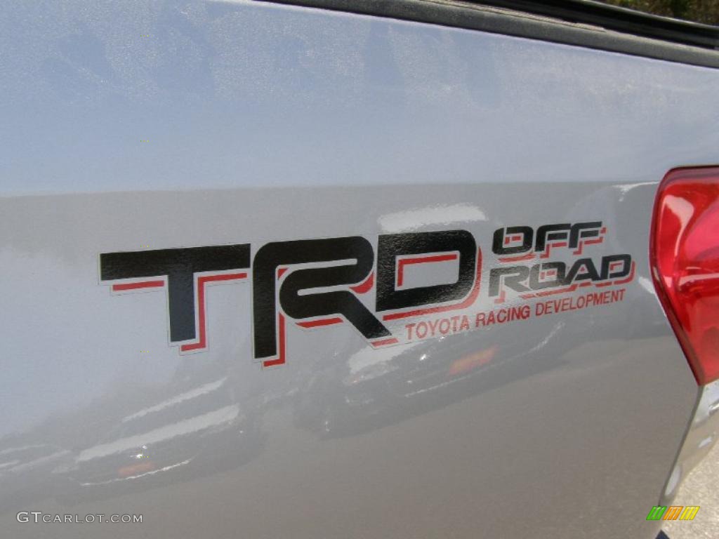 2007 Tundra SR5 TRD Double Cab 4x4 - Silver Sky Metallic / Black photo #14