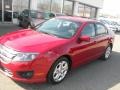 Sangria Red Metallic - Fusion SE Photo No. 5