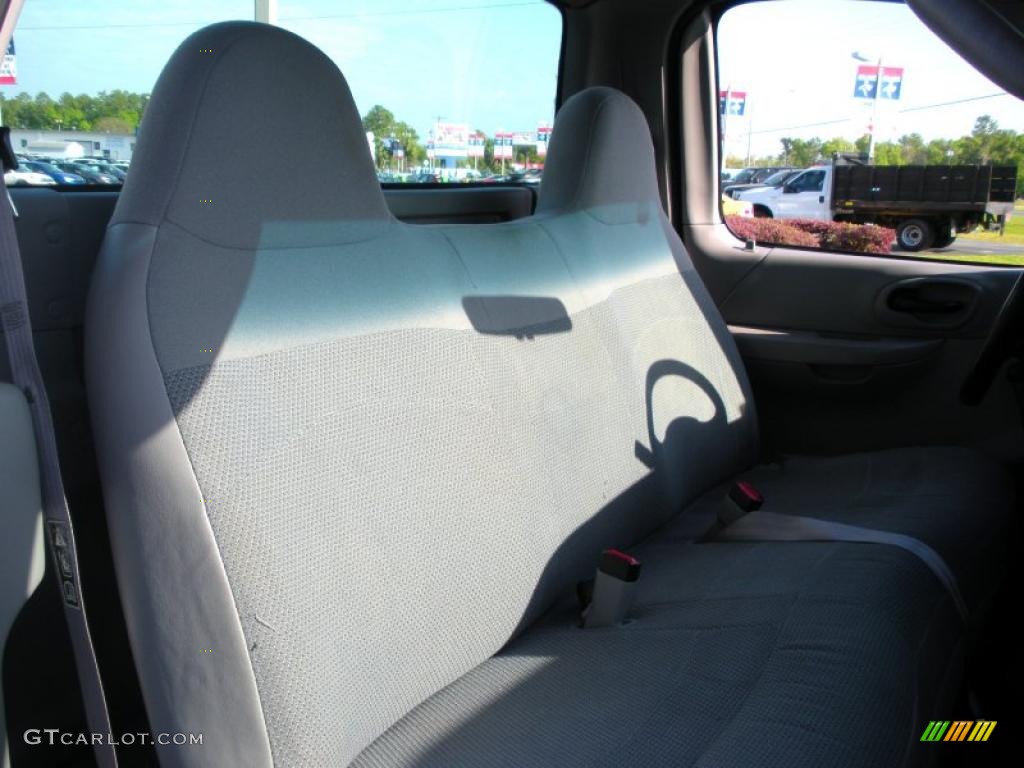 1999 F150 XL Regular Cab - Woodland Green Metallic / Medium Graphite photo #15