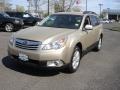 2010 Harvest Gold Metallic Subaru Outback 2.5i Premium Wagon  photo #1