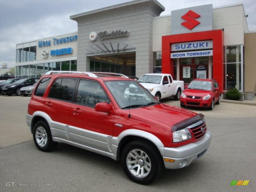 Racy Red Suzuki Grand Vitara