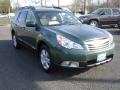 2010 Cypress Green Pearl Subaru Outback 2.5i Premium Wagon  photo #3