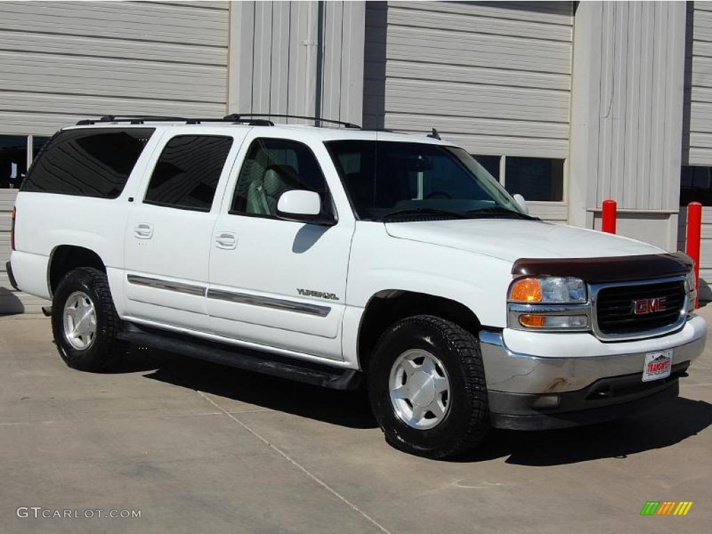 2006 Yukon XL SLT 4x4 - Summit White / Neutral/Shale photo #1