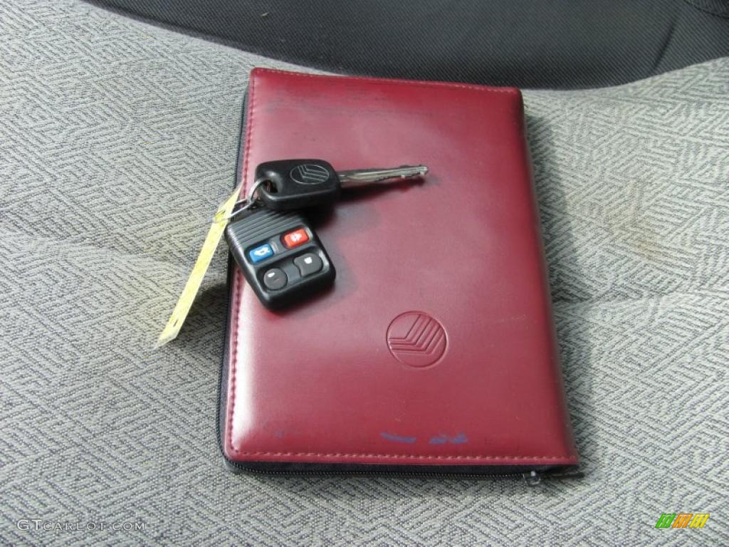 1999 Cougar V6 - Laser Red / Graystone photo #18