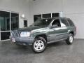 2001 Shale Green Metallic Jeep Grand Cherokee Laredo  photo #2