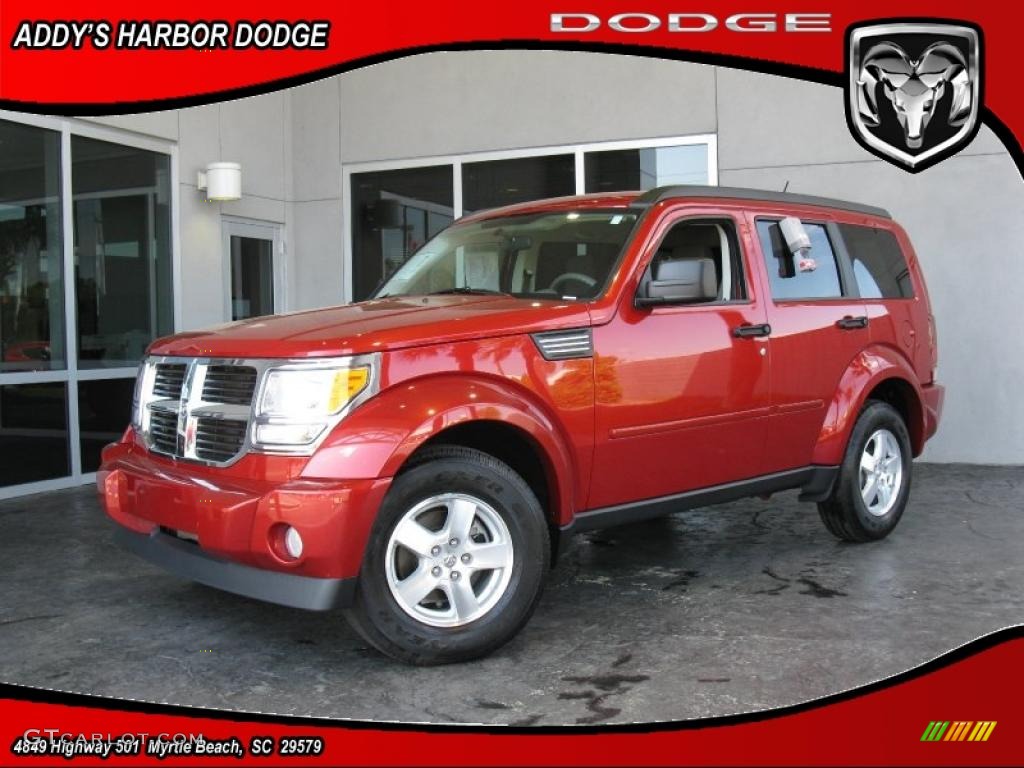 Inferno Red Crystal Pearl Dodge Nitro