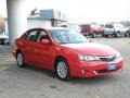Lightning Red - Impreza 2.5i Premium Sedan Photo No. 3