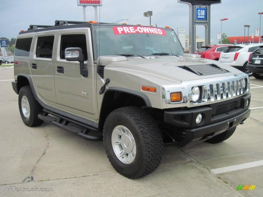2006 H2 SUV - Pewter / Wheat photo #2