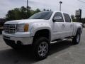 2010 Summit White GMC Sierra 1500 SLE Crew Cab 4x4  photo #4