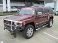 2007 Sonoma Red Metallic Hummer H3   photo #1