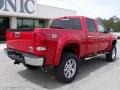 2010 Fire Red GMC Sierra 1500 SLE Crew Cab 4x4  photo #8