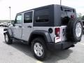 2010 Bright Silver Metallic Jeep Wrangler Unlimited Sport 4x4  photo #6