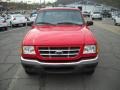 2002 Bright Red Ford Ranger XLT SuperCab  photo #17