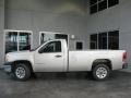 2008 Silver Birch Metallic GMC Sierra 1500 Regular Cab  photo #5