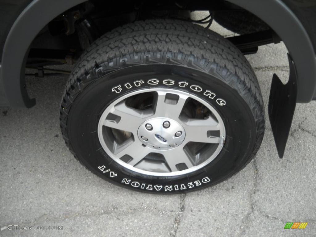 2004 F150 FX4 Regular Cab 4x4 - Black / Dark Flint photo #12