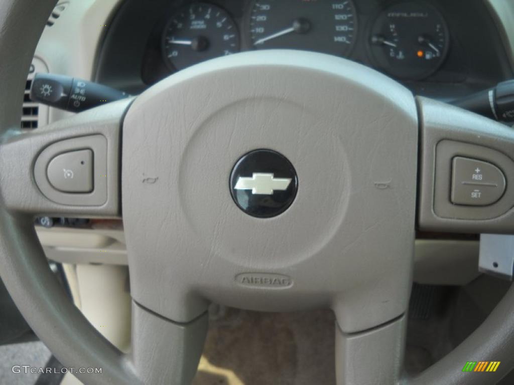 2005 Malibu LS V6 Sedan - Silver Green Metallic / Neutral Beige photo #24