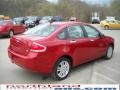 2010 Sangria Red Metallic Ford Focus SEL Sedan  photo #6