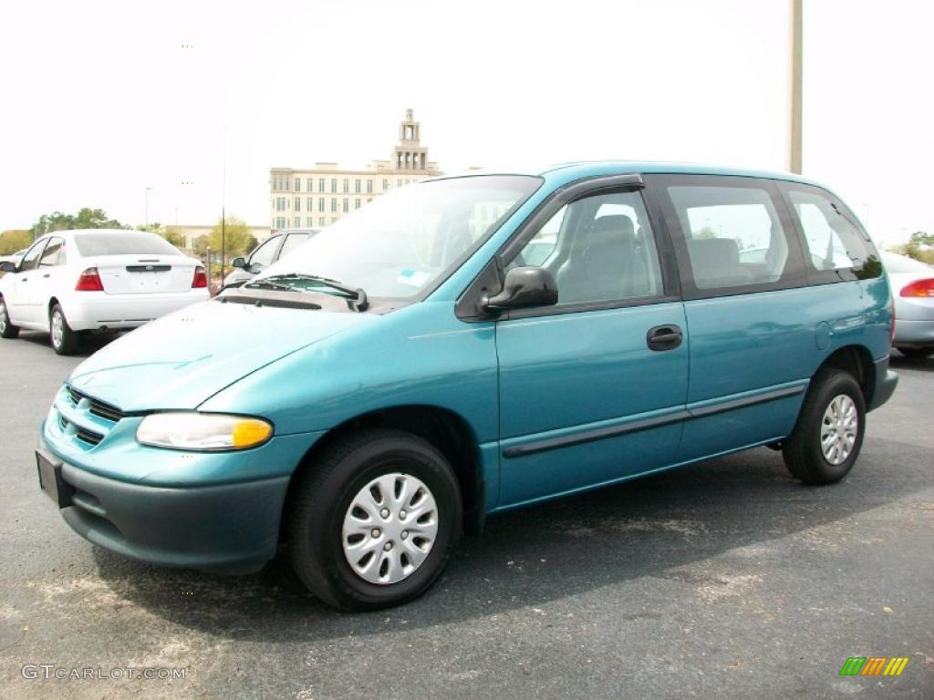 1996 Caravan  - Island Teal Metallic / Gray photo #1