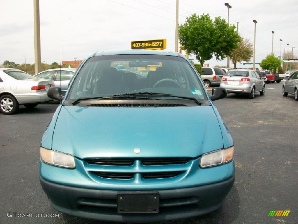 1996 Caravan  - Island Teal Metallic / Gray photo #2