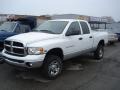 2005 Bright White Dodge Ram 2500 SLT Quad Cab 4x4  photo #1