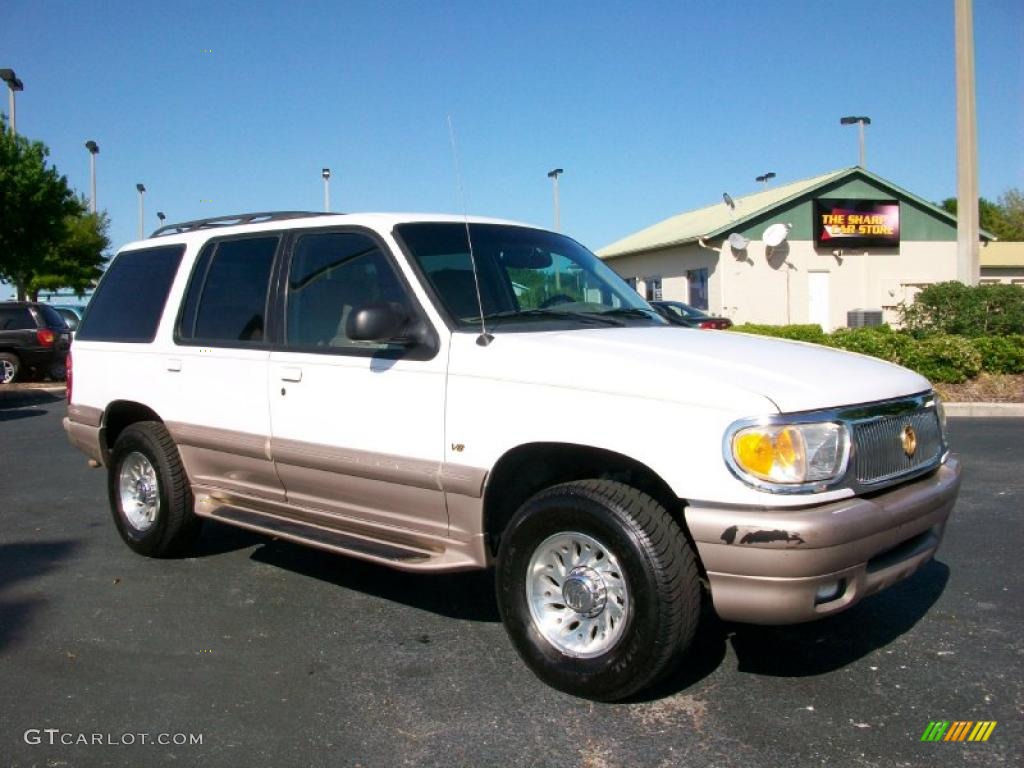 1999 Mountaineer  - Oxford White / Prairie Tan photo #3