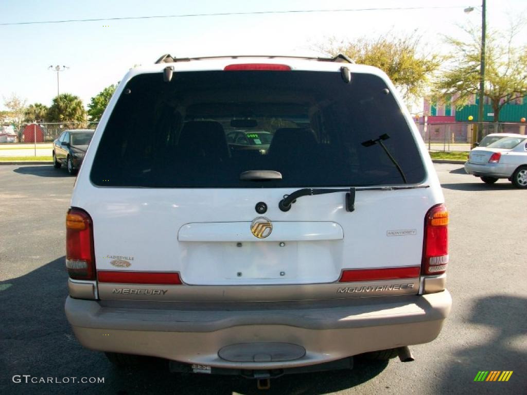 1999 Mountaineer  - Oxford White / Prairie Tan photo #4